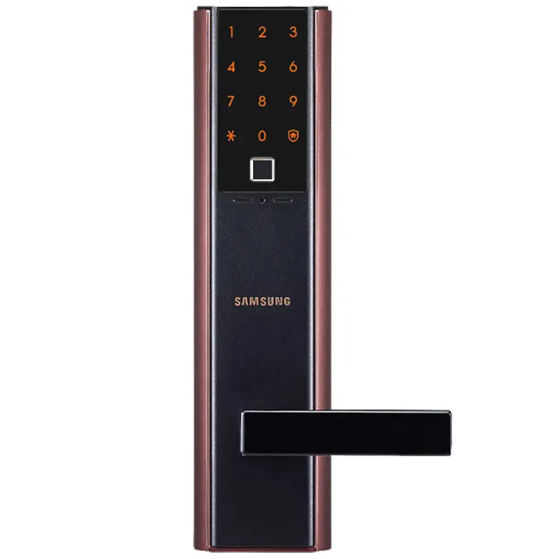 Samsung Shp-Dh538 Biometric Fingerprint Door Lock – Lever Handle, Mortise Installation – Refurbished 1