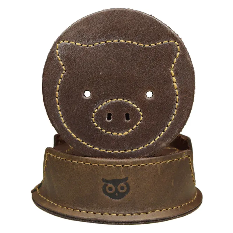 Set Of 6 Pig-Shaped Drink Coasters 1