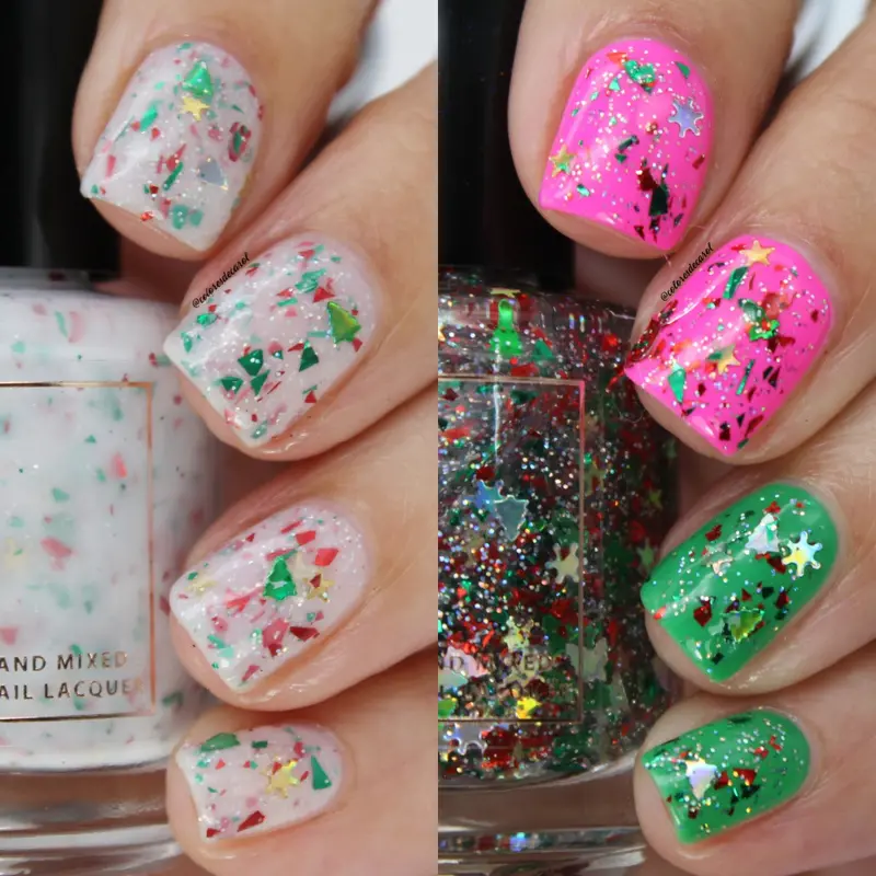 Sleigh What?! & Oh Snow, You Didn'T Holiday Nail Polish Duo – Colores De Carol (Overstock) 1