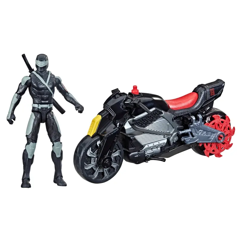 Snake Eyes: G.I. Joe Origins – Snake Eyes With Stealth Cycle Bundle 1