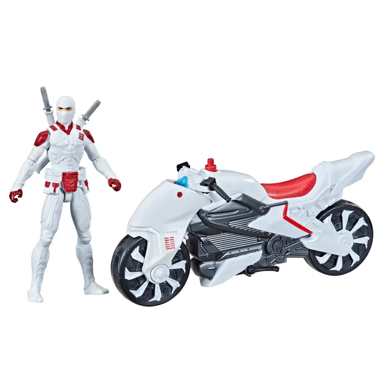 Snake Eyes: G.I. Joe Origins – Storm Shadow With Stealth Cycle Set 1
