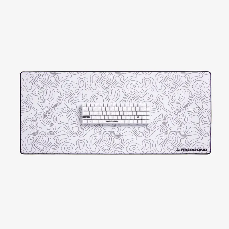 Snowstone Bundle: Basecamp 65+ Keyboard And Extra-Large Mousepad 1