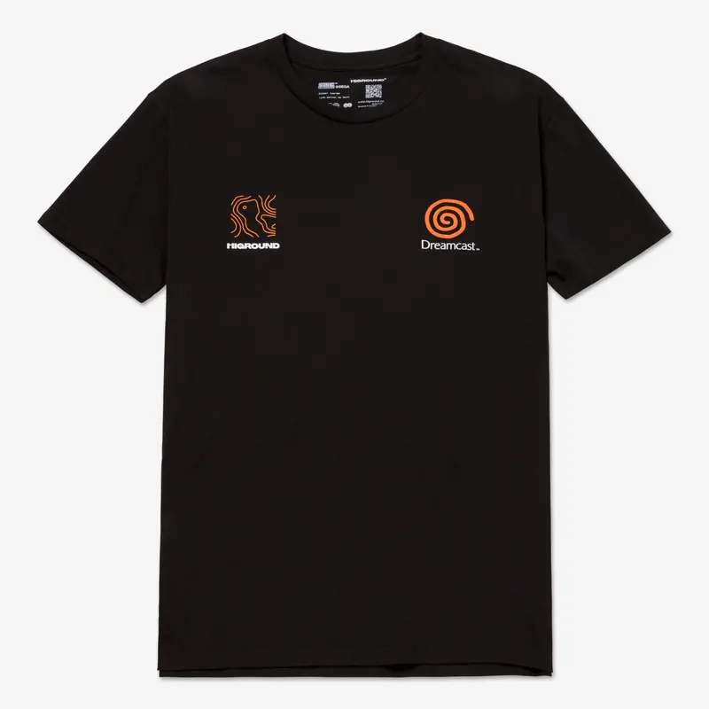 Sonic × Higround Dreamcast Tribute T-Shirt – Nostalgic Gaming Apparel 1