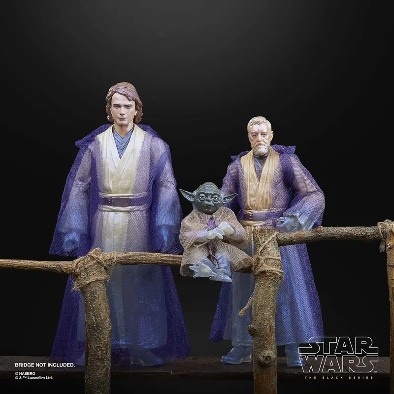 Star Wars Black Series Force Ghosts 3-Pack Action Figure Set 1