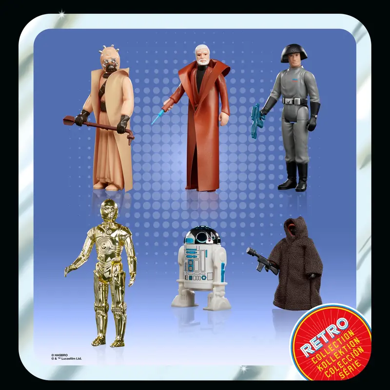 Star Wars Retro Collection: A New Hope Multipack Figure Set 1