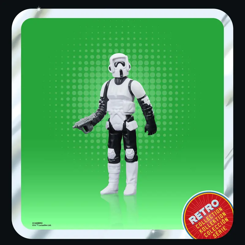 Star Wars Retro Collection Biker Scout Action Figure 1
