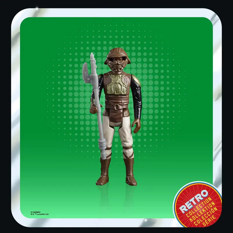 Star Wars Retro Collection Lando Calrissian As Skiff Guard Figure 1