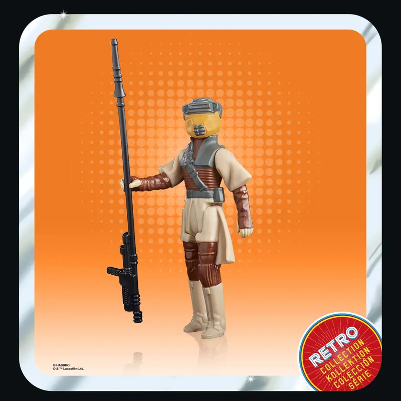 Star Wars Retro Collection Princess Leia As Boushh Costume Figure 1