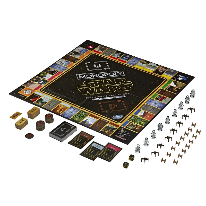 Star Wars Skywalker Saga Monopoly Board Game 1