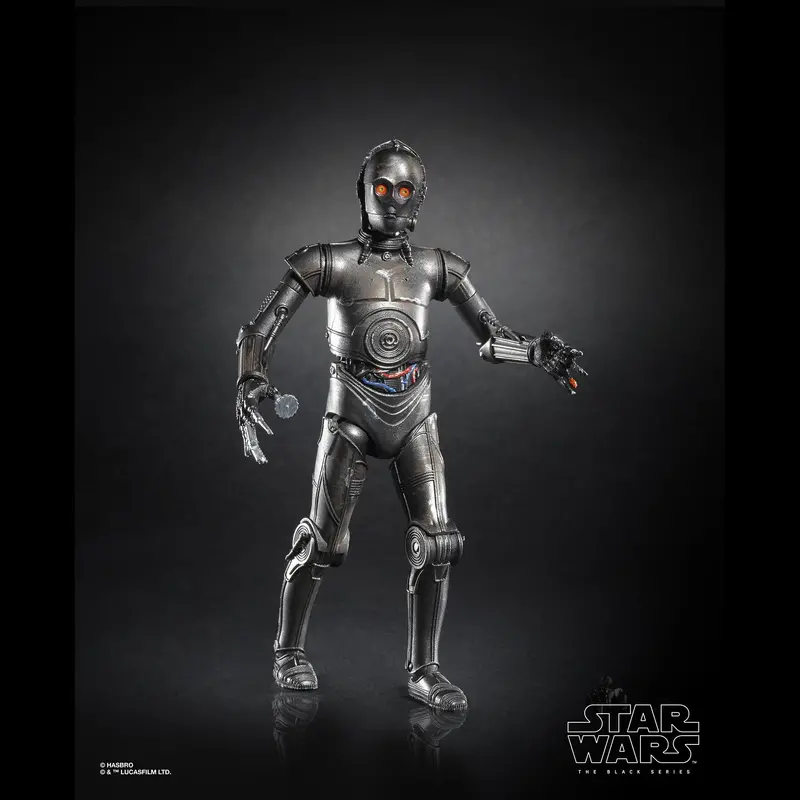 Star Wars The Black Series 0-0-0 (Triple Zero) Droid Figure 1