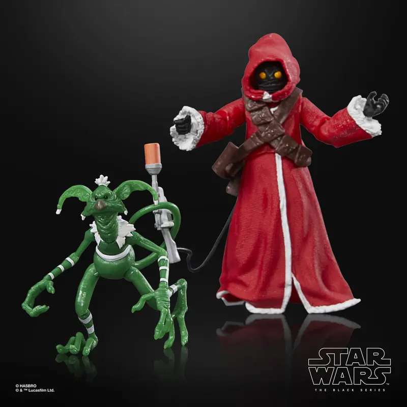 Star Wars The Black Series Holiday Edition Jawa And Salacious B. Crumb Duo 1