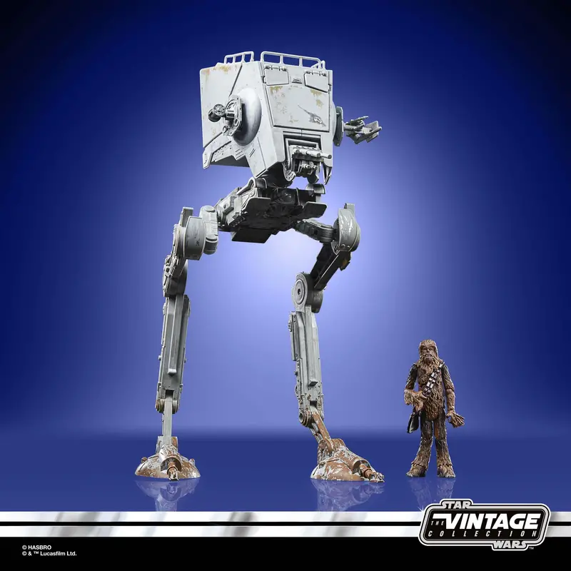 Star Wars Vintage Collection At-St Walker And Chewbacca Set 1