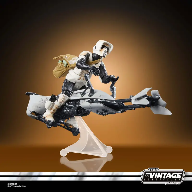 Star Wars Vintage Collection Speeder Bike Vehicle Figure 1