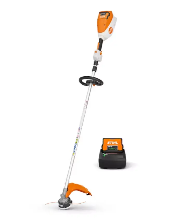 Stihl Fsa 80 R Ergonomic Battery String Trimmer With Al101 Charger, Ak20 Battery, And Loop Handle 1