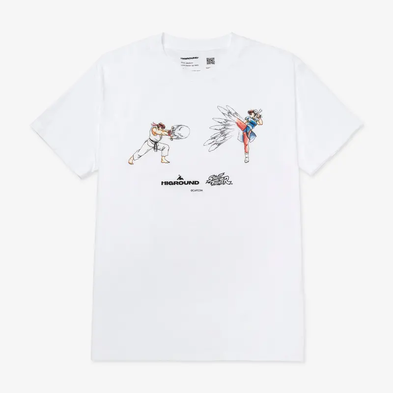 Street Fighter X Higround Official T-Shirt 1