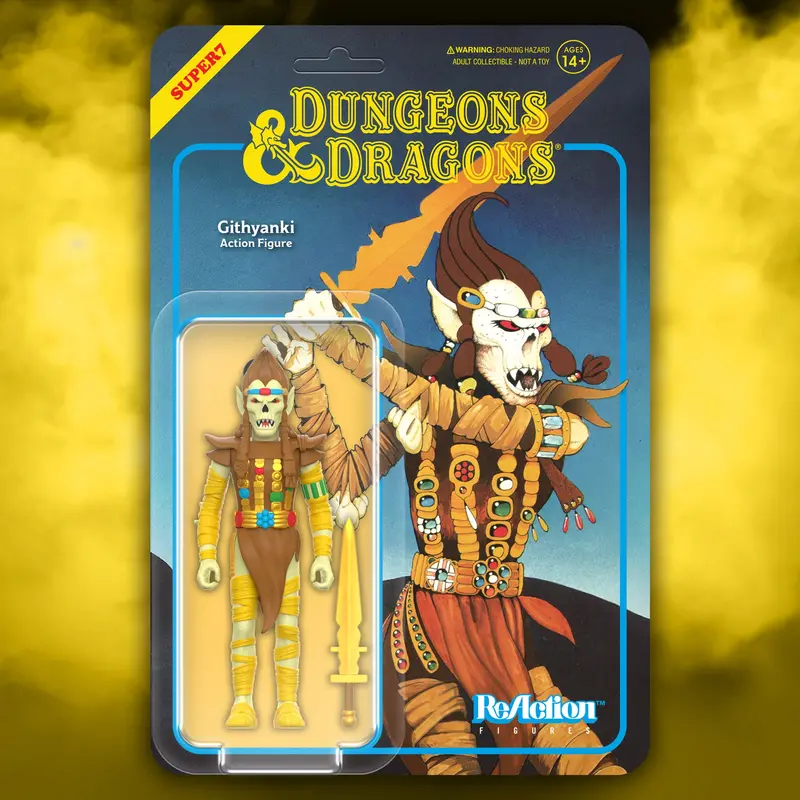Super7 Reaction Figure: Dungeons & Dragons Githyanki Warrior With Greatsword 1