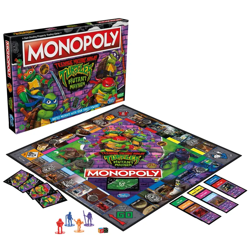 Teenage Mutant Ninja Turtles Monopoly: Mutant Mayhem Edition 1