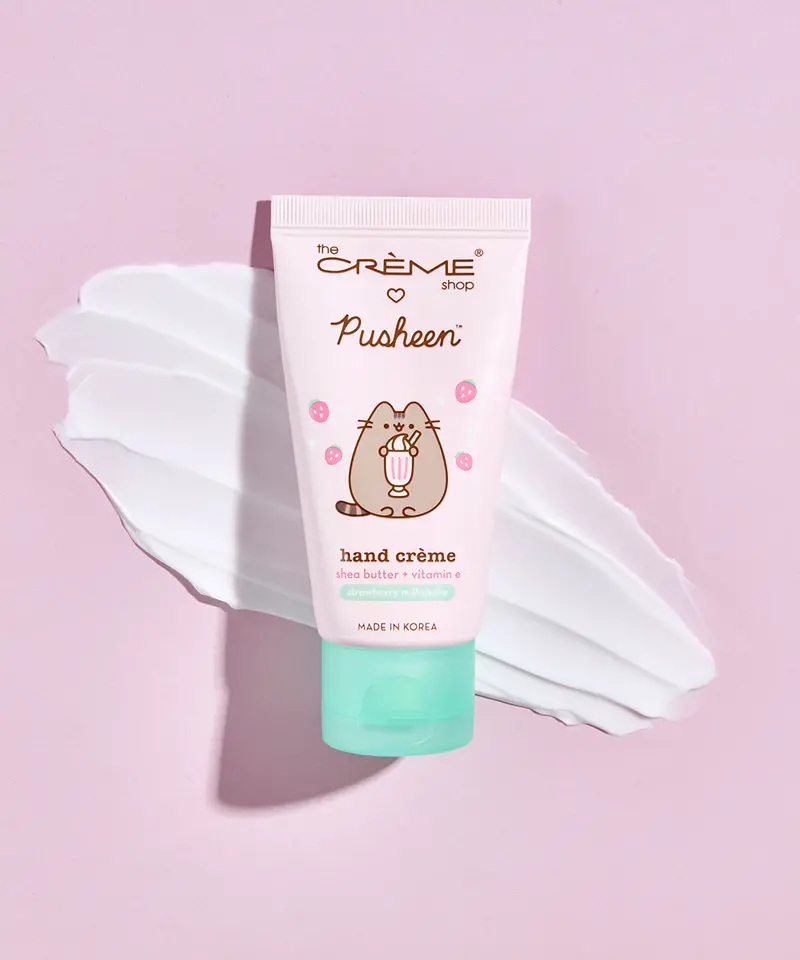 The Crème Shop X Pusheen Strawberry Milkshake Hand Cream 1