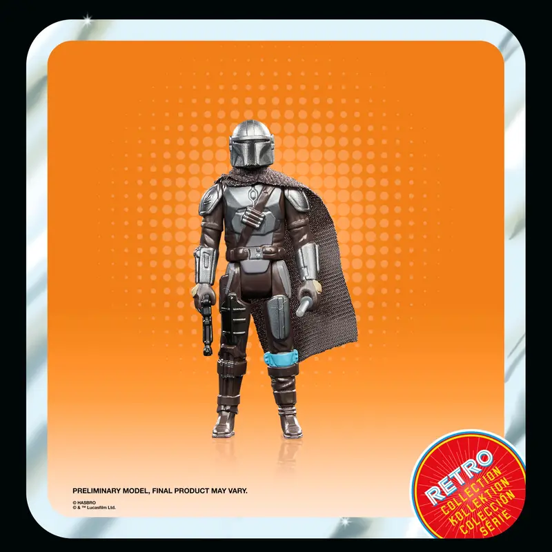 The Mandalorian Retro-Style Star Wars Collectible 1
