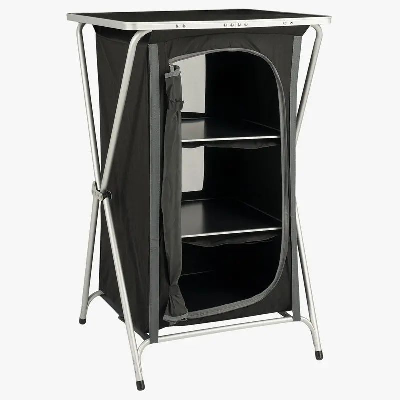 Three-Tier Folding Camping Cupboard – Compact Storage 1