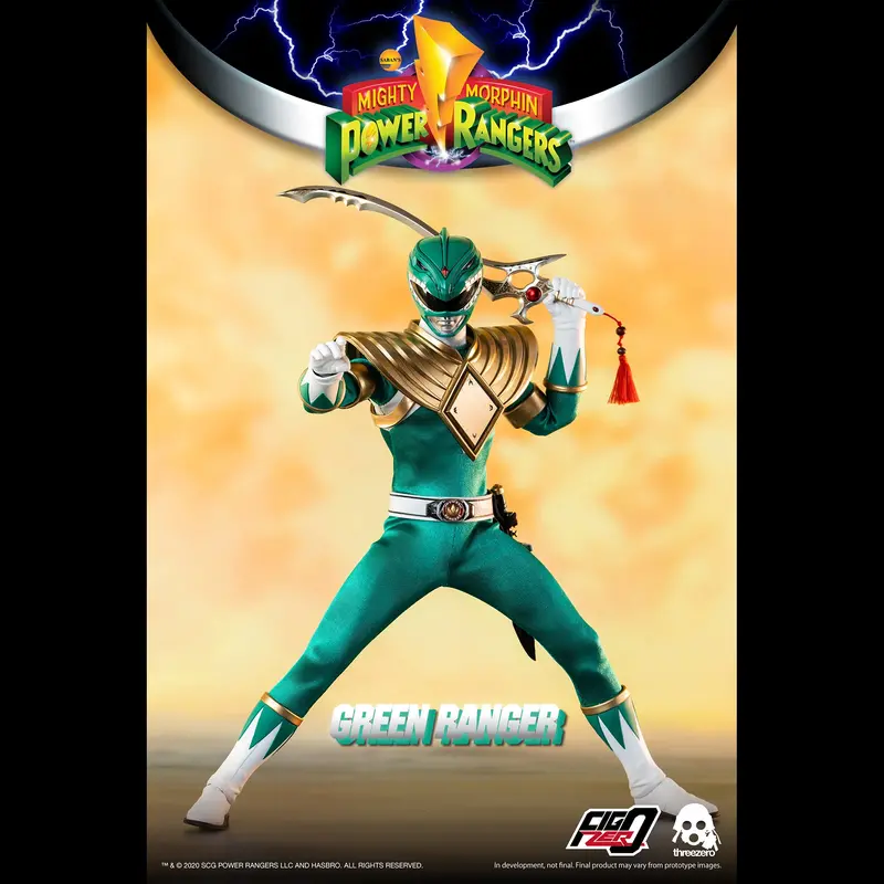 Threezero 1/6 Green Ranger Figure – Mighty Morphin Power Rangers Collectible 1