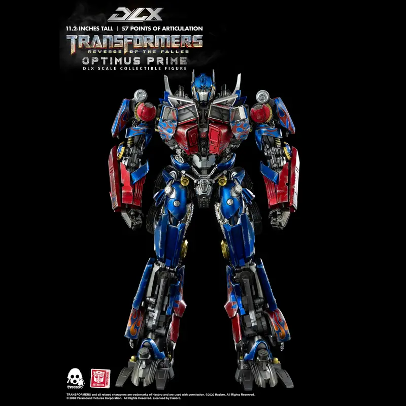 Threezero Dlx Optimus Prime Figure – Transformers: Revenge Of The Fallen Collectible 1