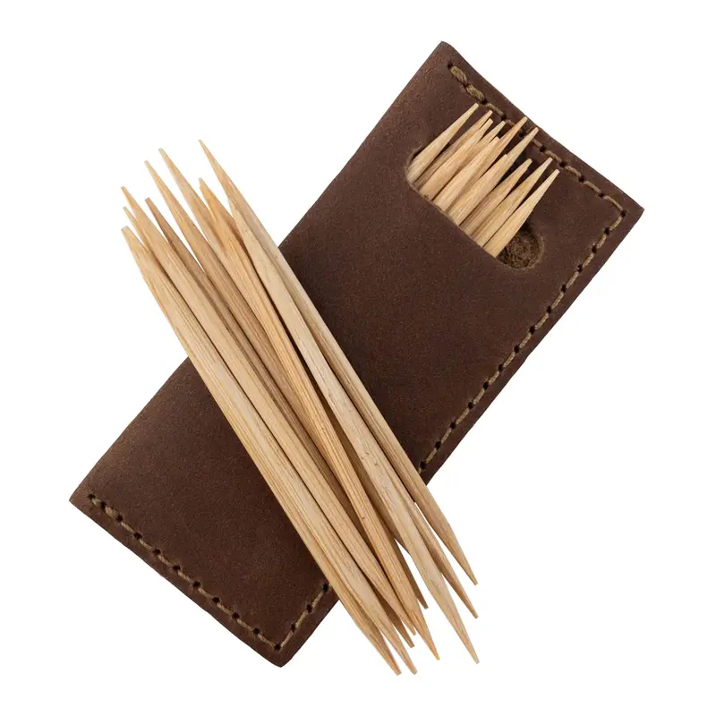 Toothpick Travel Kit (4-Pack) – Hygienic, Reusable Metal Containers 1