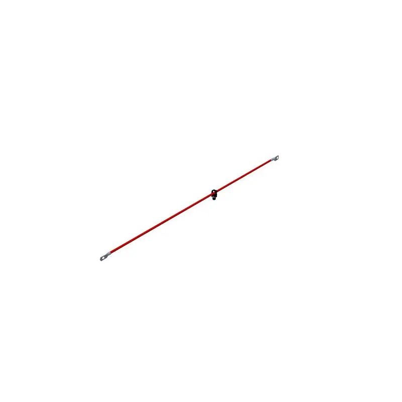 Toro 139-2431 Red Positive Battery Cable (8 Awg, Dual Eyelets) For Cast-Aluminum-Axle Timecutters 1
