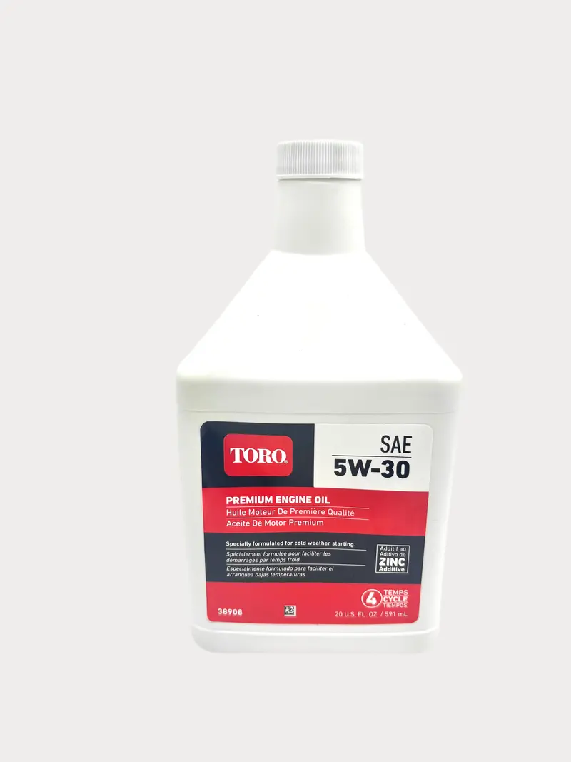 Toro 38908 Cold-Weather 5W-30 4-Cycle Lawn Mower Oil – 20 Oz Bottle 1