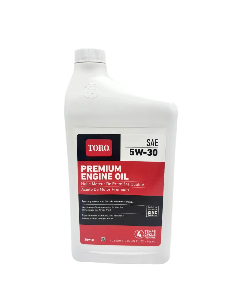 Toro 38910 Winter-Grade 5W-30 4-Cycle Engine Oil – 32 Oz Bottle 1