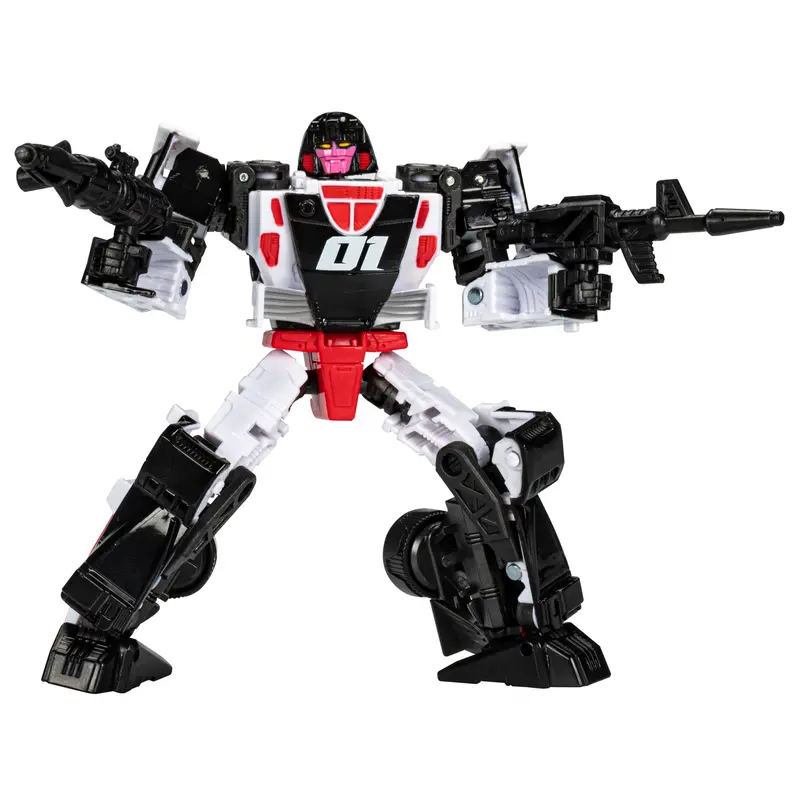 Transformers Legacy Velocitron Speedia 500 Deluxe Decepticon Crasher Figure 1