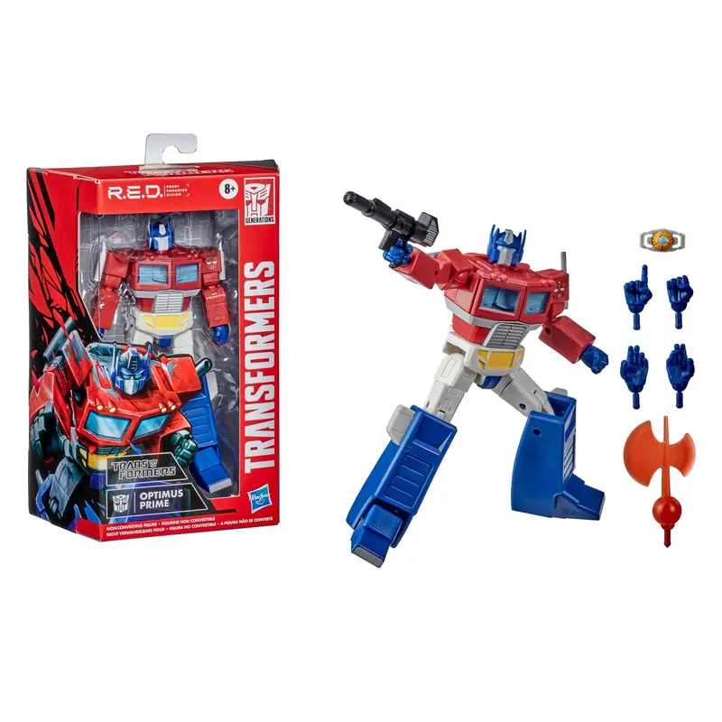 Transformers R.E.D. G1 Optimus Prime Reimagined Figure 1