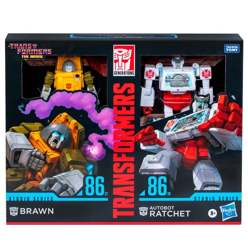 Transformers Studio Series Deluxe: Brawn & Ratchet – The Movie Collection 1