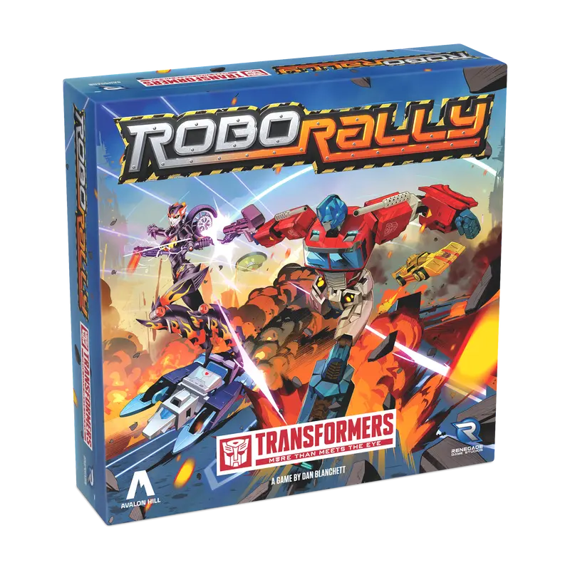 Transformers-Themed Robo Rally Strategy Board Game 1