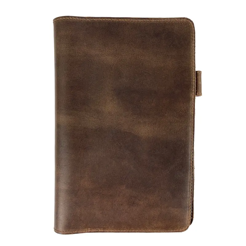 Vintage-Style Moleskine Cover – 8.5×11 Inch Hardbound Notebook Protector 1