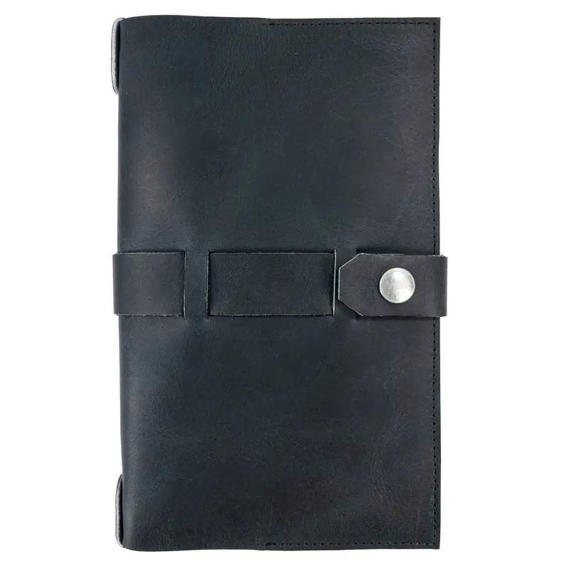 Vintage-Style Riveted Notebook Sleeve – Designed For Field Notes (5" × 8.25") 1