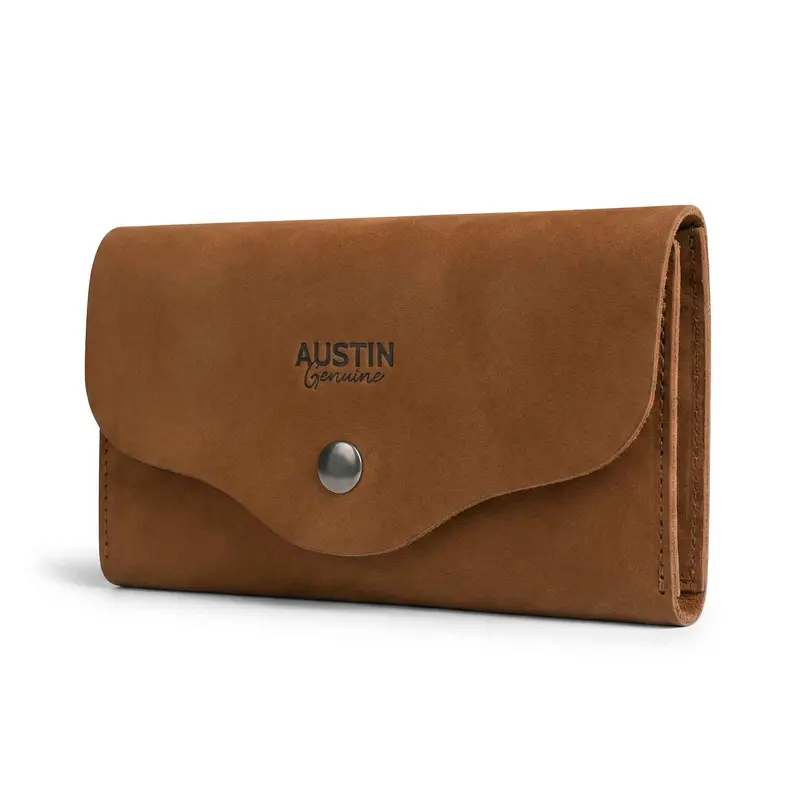 Violet Long Wallet – Slim Rfid-Blocking Organizer 1