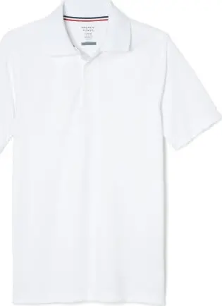 White Sports Polo – Breathable Athletic Fit For Girls 1