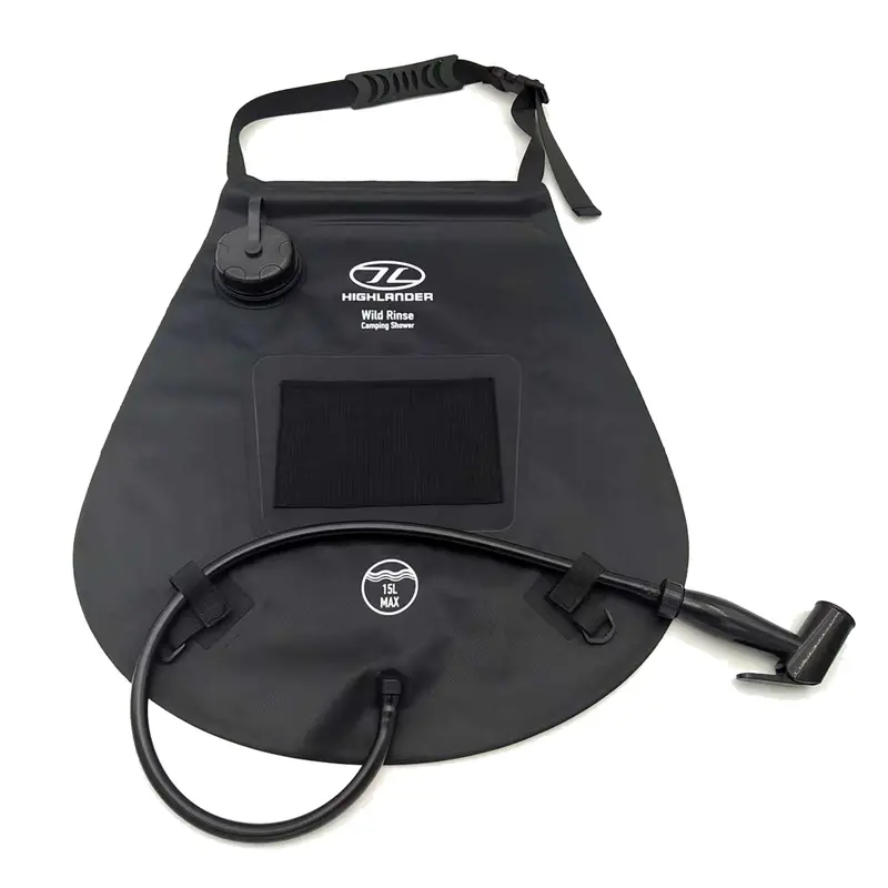 Wild Rinse Solar Camping Shower – 20L Portable Gravity-Fed System 1