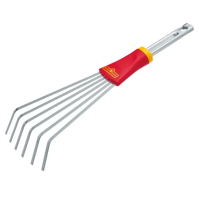 Wolf Garten Ldm Fan-Shaped Rake For Efficient Leaf And Debris Collection 1