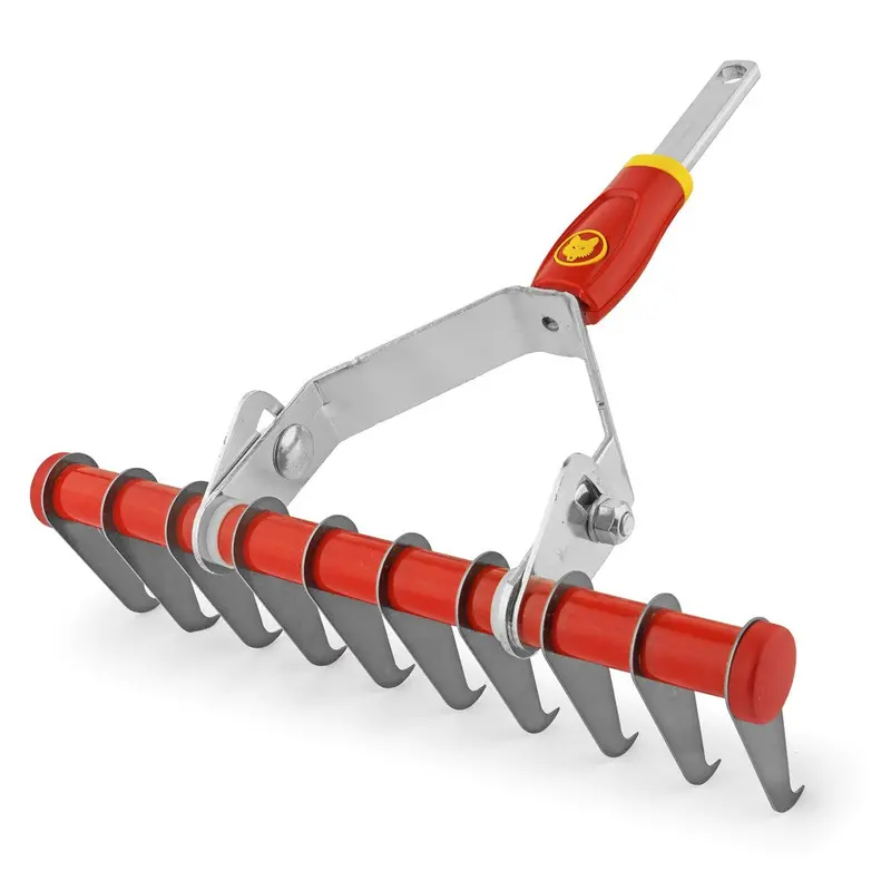 Wolf Garten Ugm Adjustable Moss Rake With Ergonomic Handle 1