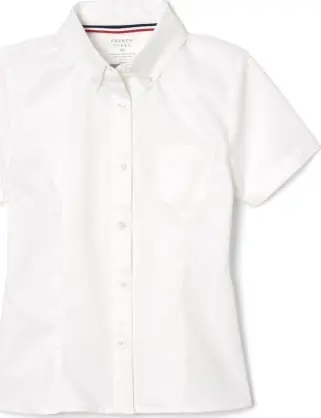 Women’S Oxford Short-Sleeve Shirt – Classic Button-Down Style 1