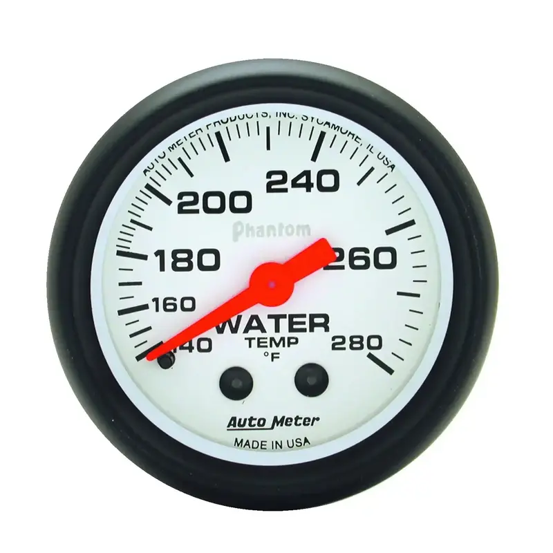 Autometer 5731 Analog Gauge – Classic Incandescent Perimeter Lighting For Clear Dial Visibility 1