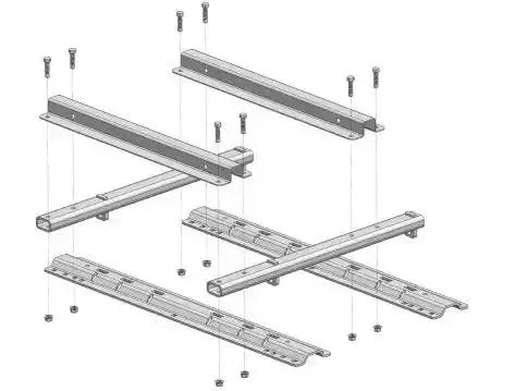 Base Rail Adapter Kit – Compatible With 14K And 18K Fifth-Wheel Hitch Systems 1