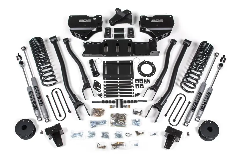 Bds Suspension 6-Inch 4-Link Lift Kit For 2019–2022 Ram 3500 Diesel Trucks 1