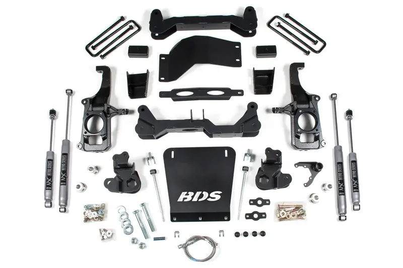 Bds Suspension 721H Lift Kit — 4.5-Inch Front / 2-Inch Rear Block System For 2011–2019 Chevy Hd Trucks 1
