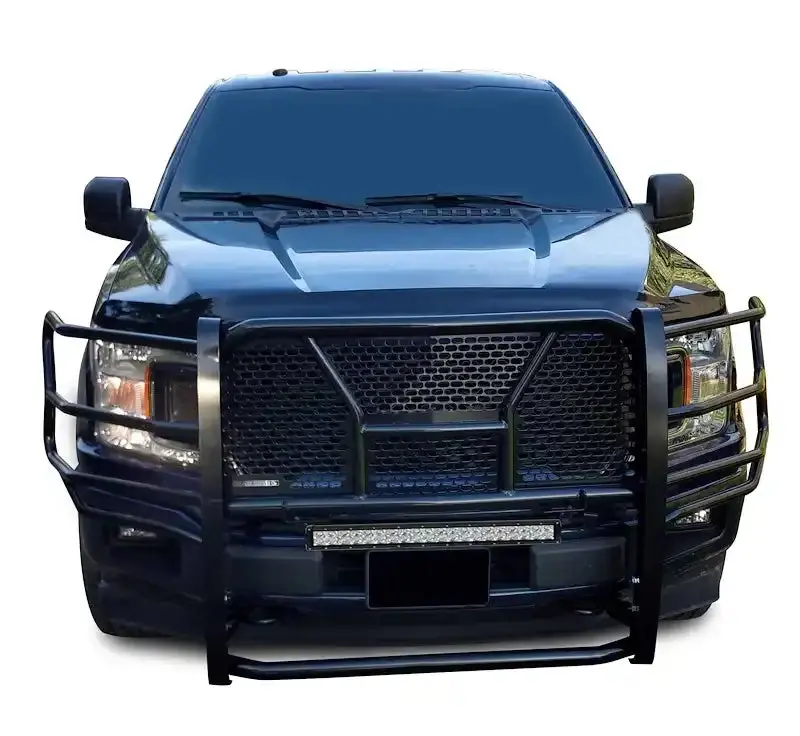 Black Horse Off Road Ru-Fof115-B Modular Steel Front Bumper Kit For 2015–2020 Ford F-150 1