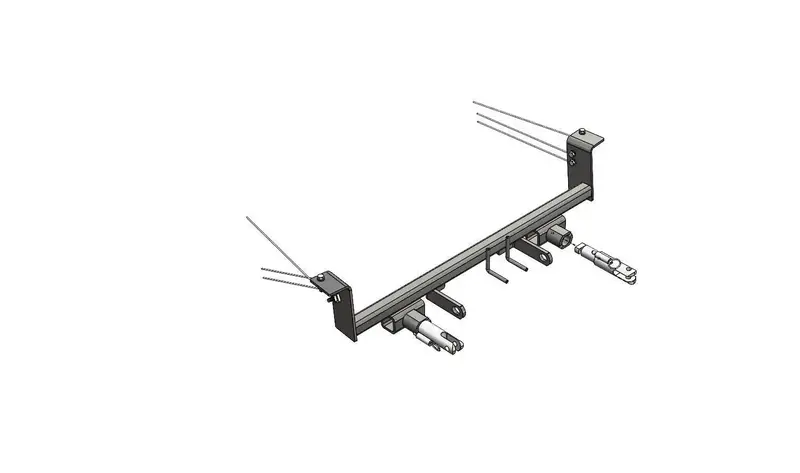 Blue Ox Bx3753 Heavy-Duty Tow Bar Base Plate – Includes Removable Attachment Tabs, 3,500 Lb Rating 1