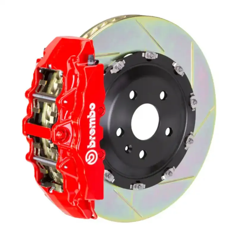Brembo Gt Big Brake Kit – Front 6-Piston Calipers & Slotted 380X34Mm Rotors For Tesla Model X (2019+ Non-Plaid) 1