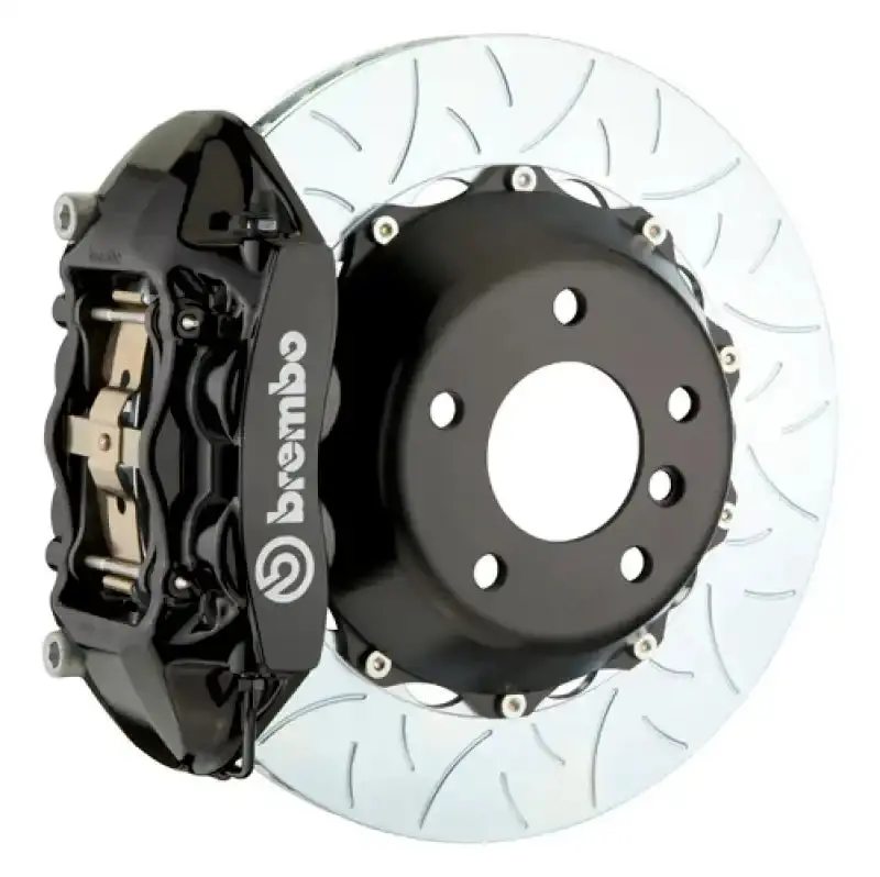Brembo Gt Rear Brake Kit For Cayenne Turbo – 4-Piston Calipers, 380X28Mm Two-Piece Slotted Rotors 1